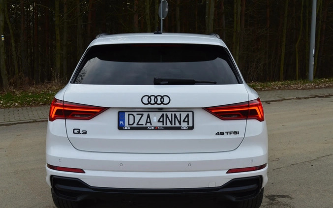 Audi Q3 cena 147500 przebieg: 45000, rok produkcji 2021 z Jutrosin małe 781